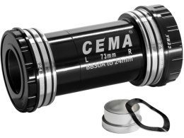 CEMA CEMA Innenlager BB30A für Sram GXP W: 73 x ID: 42 mm Edelstahl - schwarz