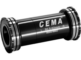 CEMA CEMA Innenlager BB89 für Shimano W: 89,5 x ID: 41 mm Edelstahl - schwarz