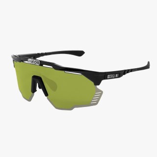 Okulary SCICON AEROSHADE KUNKEN Black Gloss - SCNPP Green Trail