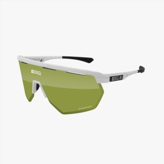 Okulary SCICON AEROWING White Gloss - SCNPP Green Trail