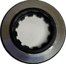Nakrętka tarcz hamulcowych FACTOR - M-SH44 OEM W/BLACK INC LOGO, Rotor lockring
