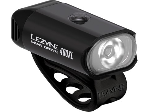 MINI DRIVE 400 400 LM - 3 SOLID MODES AND 2 FLASH BLK/HI GLOSS