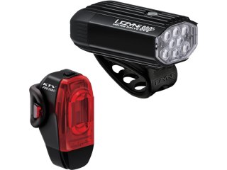 Lezyne MICRO DRIVE 800+ / KTV DRIVE PRO+ INCLUDES SILICONE RUBBER MOUNTING S SATIN BLACK / BLACK