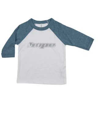 Hope T-Shirt 3/4 - Kids Niebieski/White