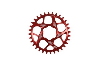 Hope R22 Spiderless Boost Chainring - Czerwony