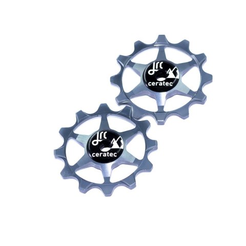 Ceramiczne kółka przerzutki JRC Components 12T Narrow Wide do SRAM 1X | Gunmetal