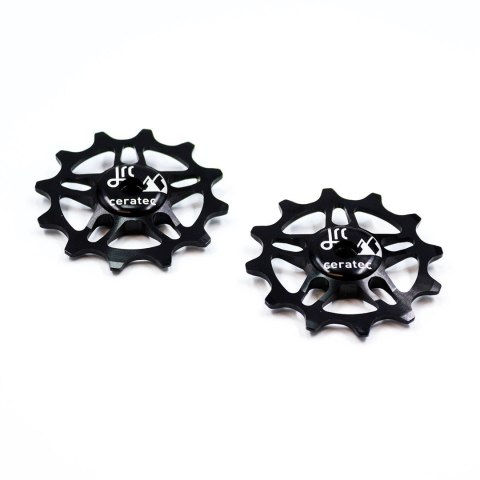 Ceramiczne kółka przerzutki JRC Components 12T do SRAM Force / Red AXS | Czarne