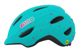 Kask dziecięcy GIRO SCAMP INTEGRATED MIPS matte screaming teal roz. S (49-53 cm) (NEW)